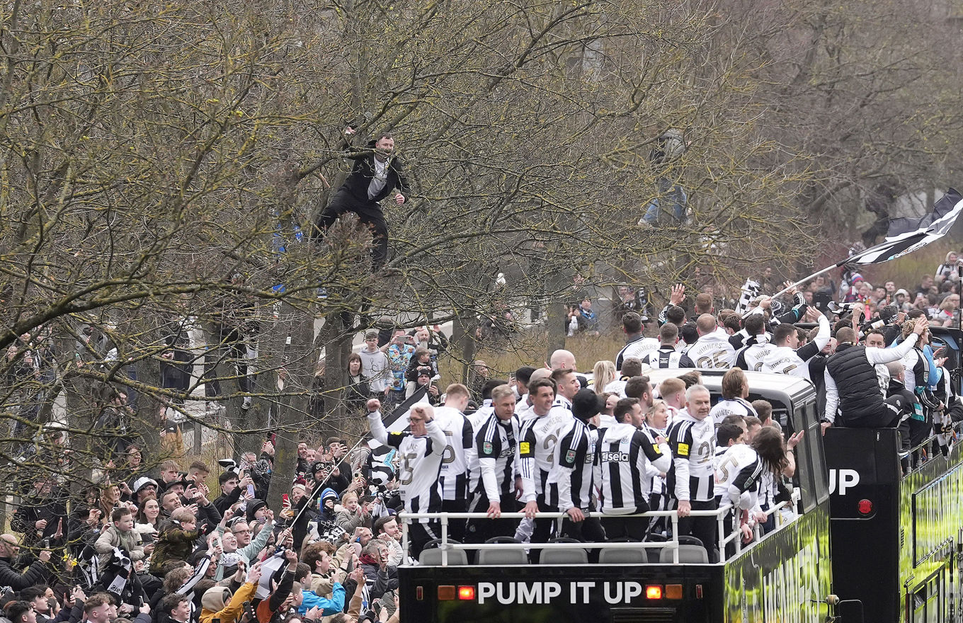 Newcastle United hade inte vunnit en titel sedan 1955. Foto: Danny Lawson/AP/TT