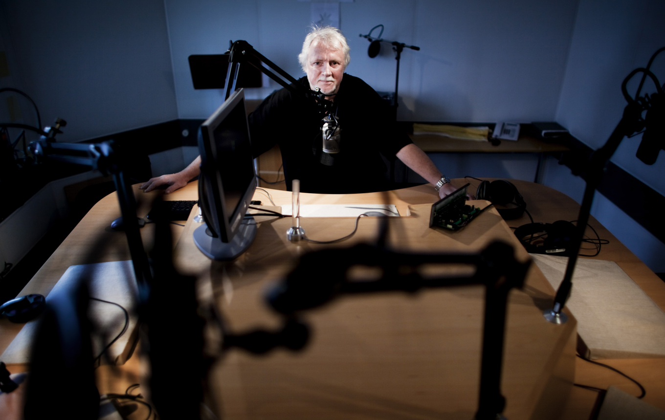 Åke Pettersson var programledare för "Vår grundade mening" mellan 1981 och 2007. Pressbild. Foto: Anders Hansson