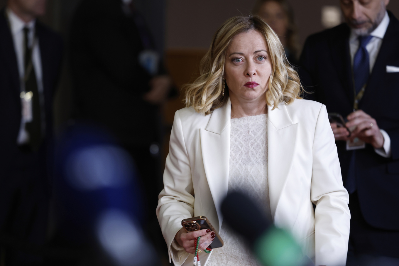 Italiens premiärminister Giorgia Meloni. Arkivbild. Foto: Omar Havana/AP/TT