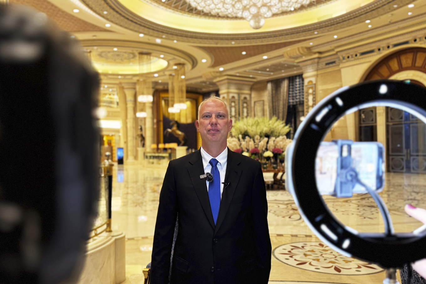 Kirill Dmitrijev tror att en ny kontakt kommer att tas med USA under den kommande veckan. Bilden är från i februari. Foto: Baraa Anwer/AP/TT