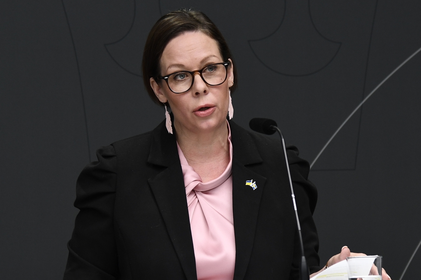 Arkivbild på Sveriges utrikesminister Maria Malmer Stenergard (M). Foto: Lars Schröder/TT