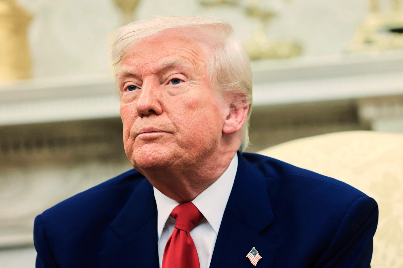 Donald Trump är inte nöjd med EU:s förslag om noll-tullar på industrivaror. Foto: AP via TT