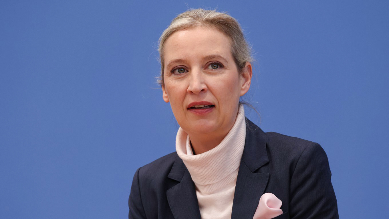 Alice Weidel, en av ledarna för Alternativ för Tyskland (AfD). Foto: Sean Gallup/Getty Images