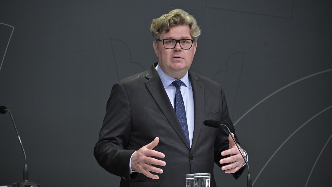 Justitieminister Gunnar Strömmer (M). Foto: Roger Sahlström