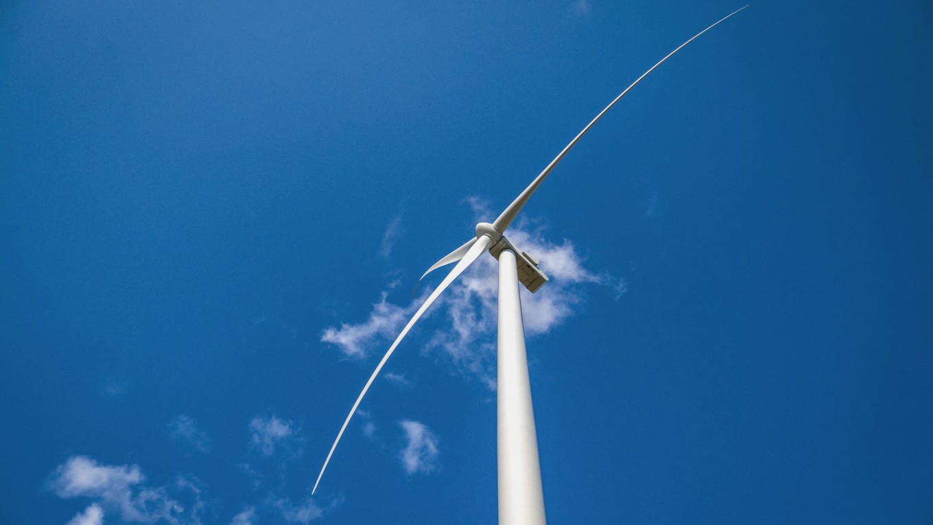 Aldermyrberget, som har 17 vindkraftverk utanför Skellefteå, har nu försatts i konkurs. Foto: Bilbo Lantto