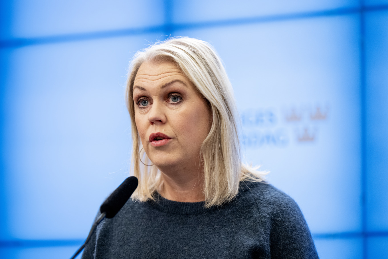 Lena Hallengren (S), Socialdemokraternas gruppledare i riksdagen. Arkivbild. Foto: Christine Olsson/TT