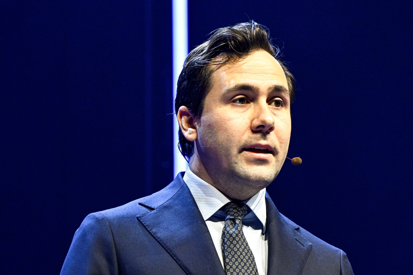 Bistånds- och utrikeshandelsminister Benjamin Dousa (M). Arkivbild Foto: Christine Olsson/TT