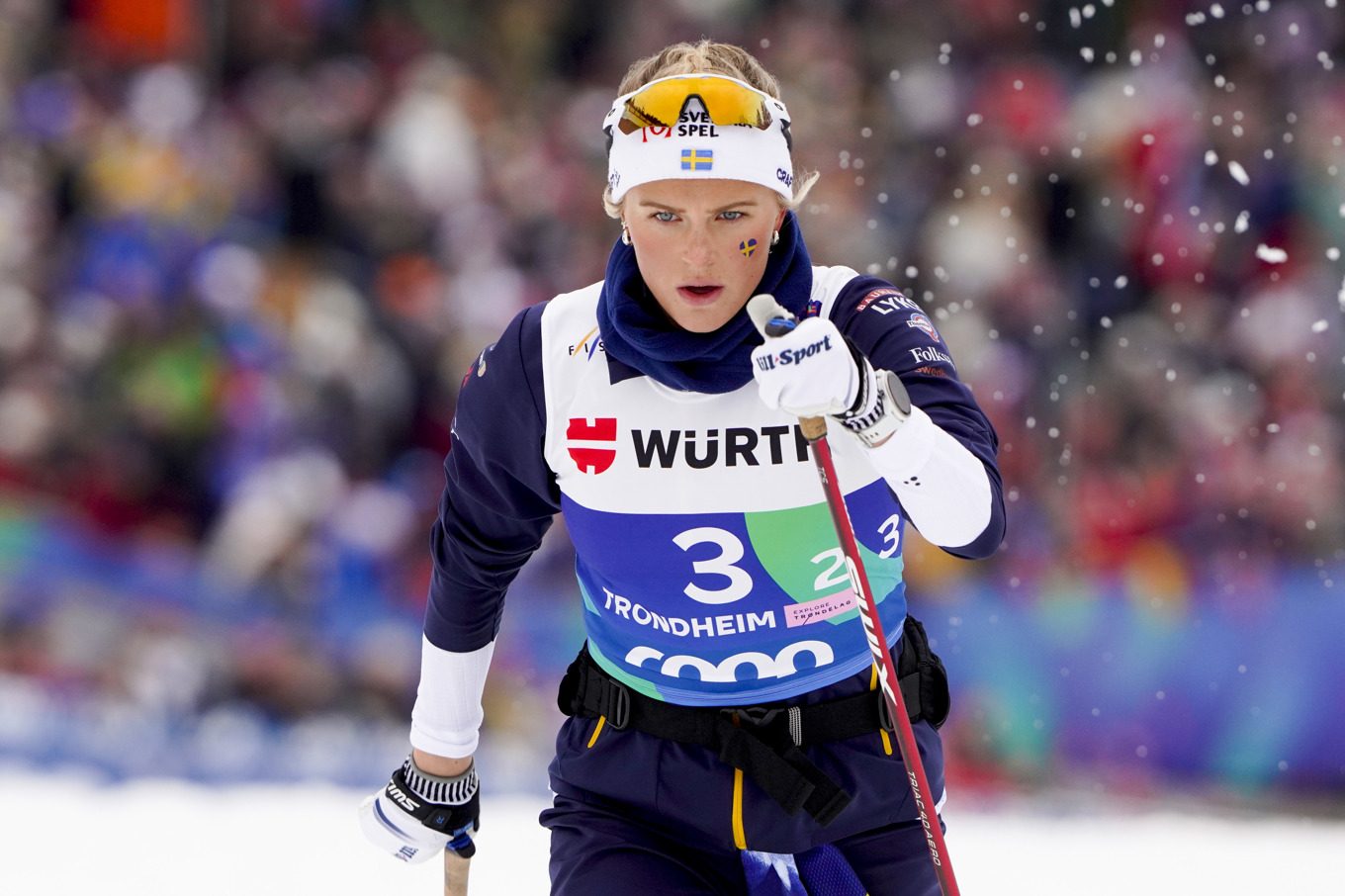 Frida Karlsson. Foto: Gorm Kallestad/NTB/TT