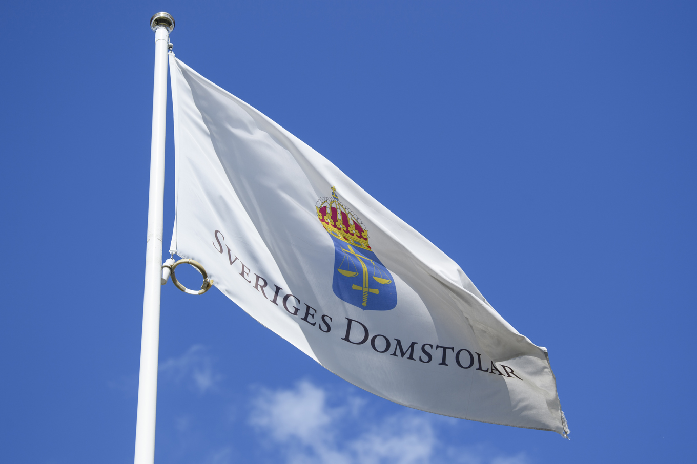 Tingsrätten i Karlshamn har stått tom sedan 2012. Arkivbild. Foto: Oscar Olsson/TT