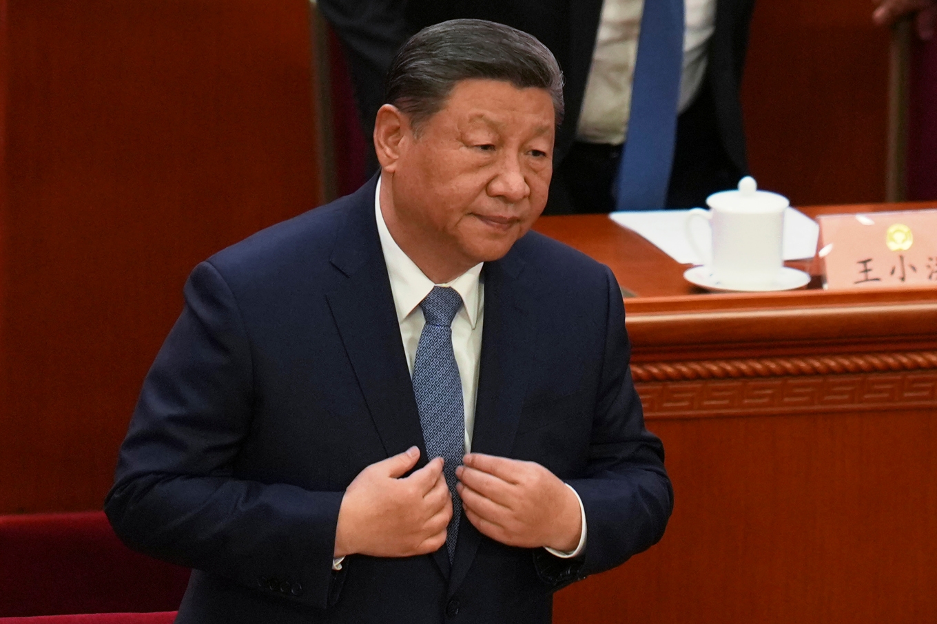 Kinas ledare Xi Jinping. Arkivbild. Foto: Ng Han Guan/AP/TT