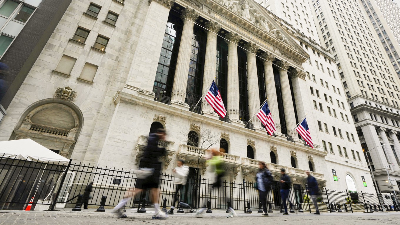 Wall Street på torsdagen. Foto: Richard Drew/AP/TT