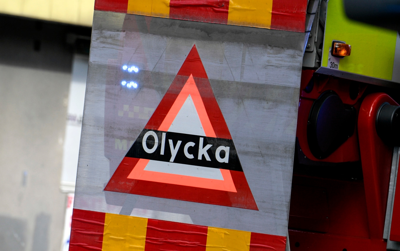 Tre personer skadades svårt i en trafikolycka utanför Enköping. Arkivbild. Foto: Johan Nilsson/TT