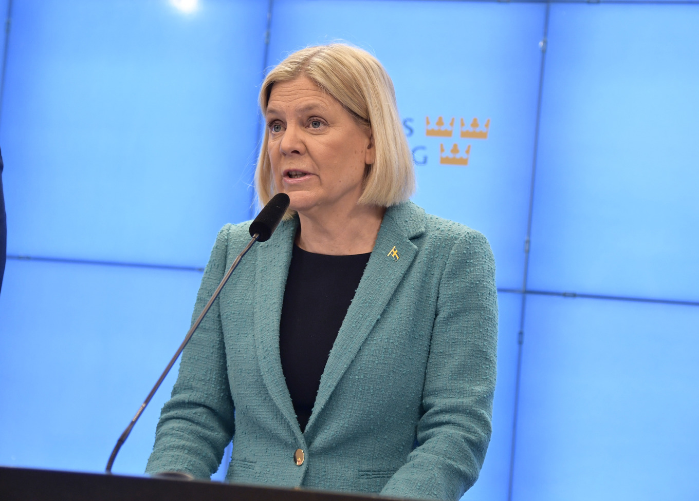 Socialdemokraternas partiledare Magdalena Andersson. Arkivbild. Foto: Axel Narving/TT