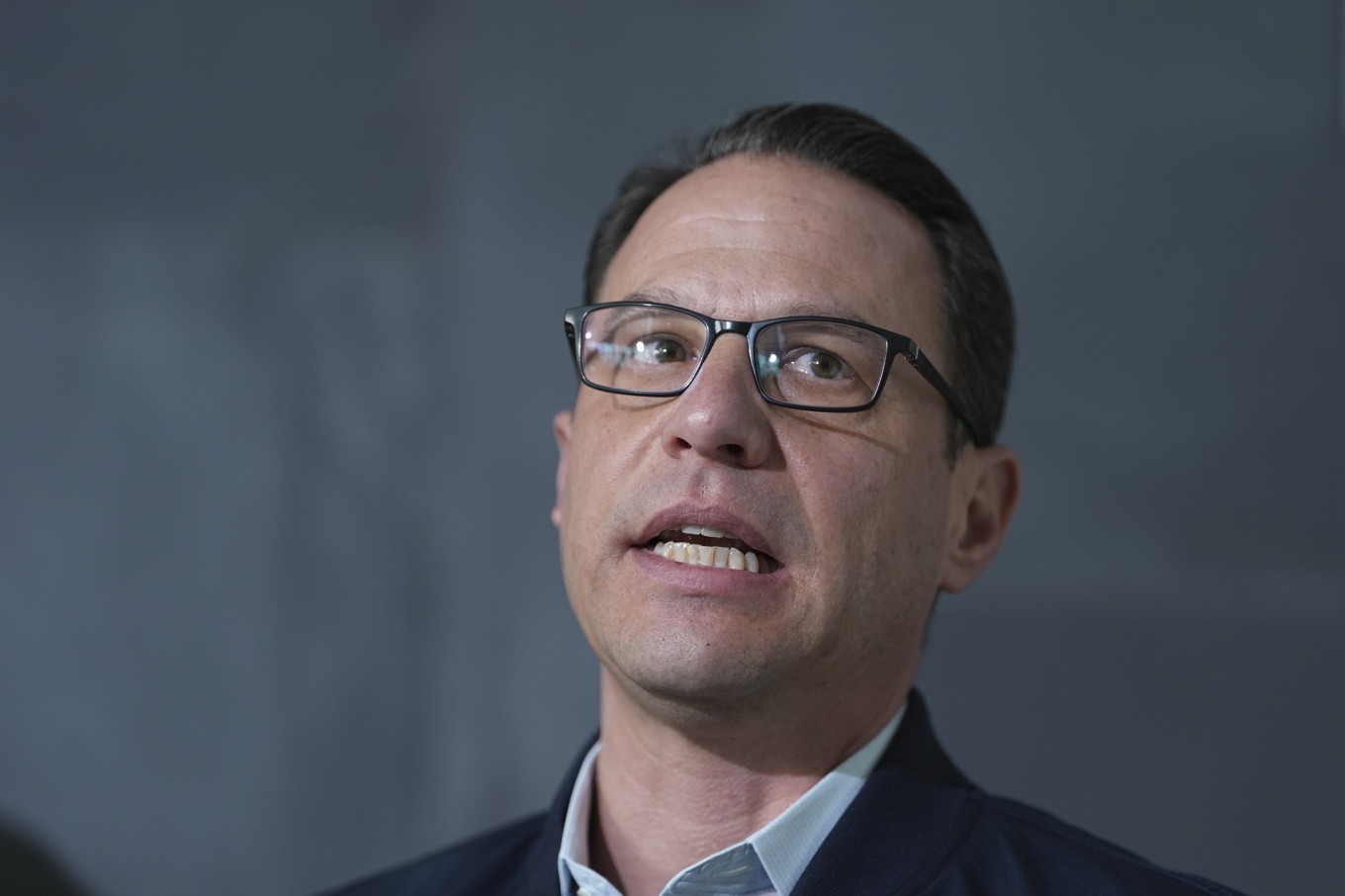 Pennsylvanias guvernör Josh Shapiro. Arkivbild. Foto: Matt Rourke/AP/TT