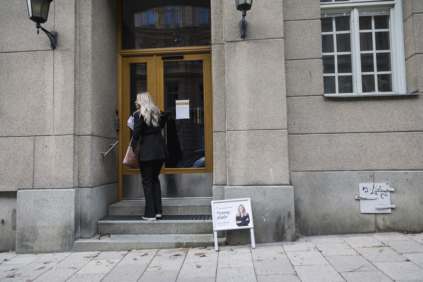 Hushållens förväntningar på stigande bopriser minskar. Arkivbild. Foto: Robin Bäckman/TT