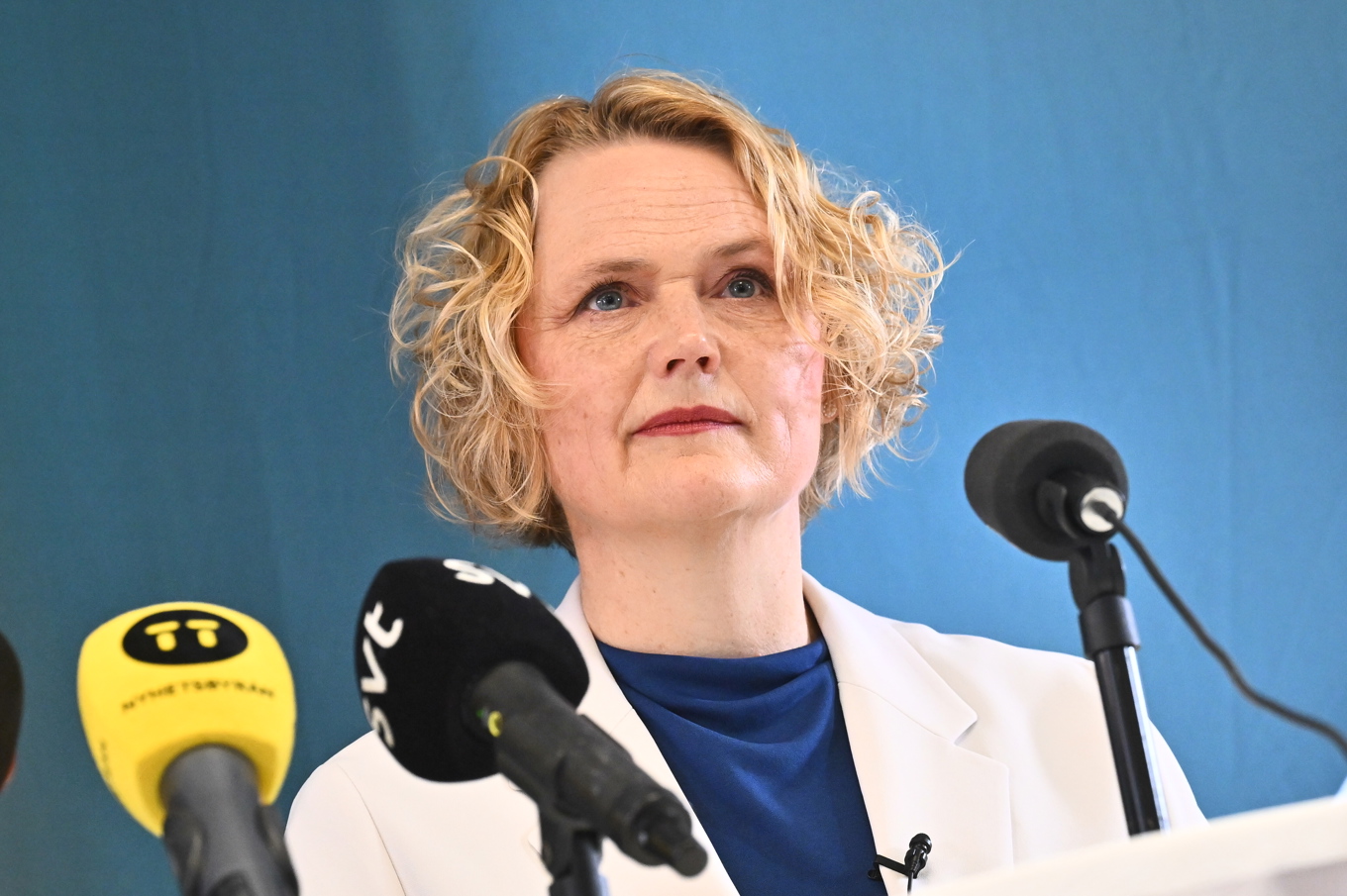 Anna-Karin Hatt föreslås som ny ledare för Centerpartiet. Foto: Claudio Bresciani/TT