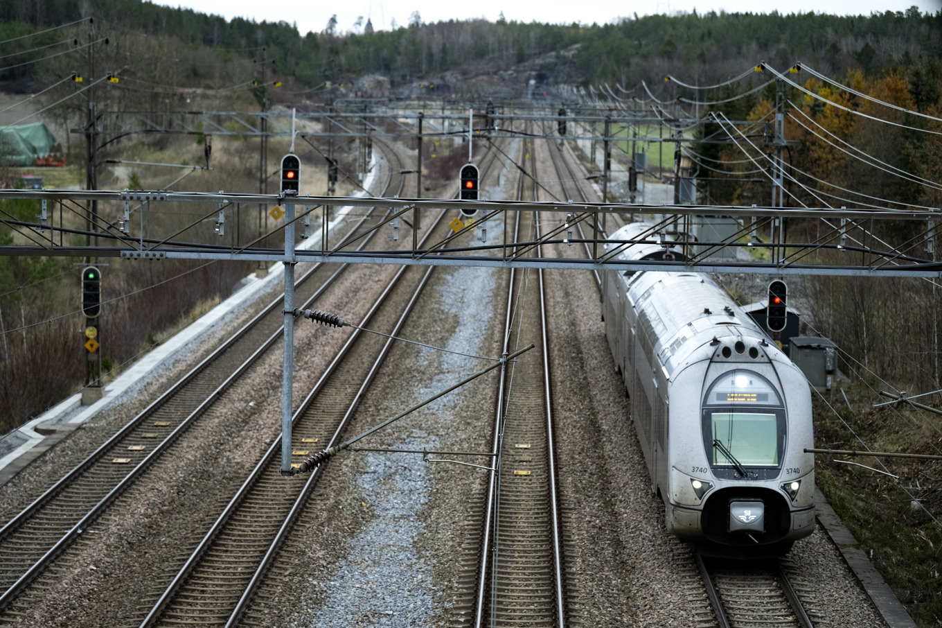 Det har varit tågtrubbel norr om Stockholm. Genrebild. Foto: Pontus Lundahl/TT