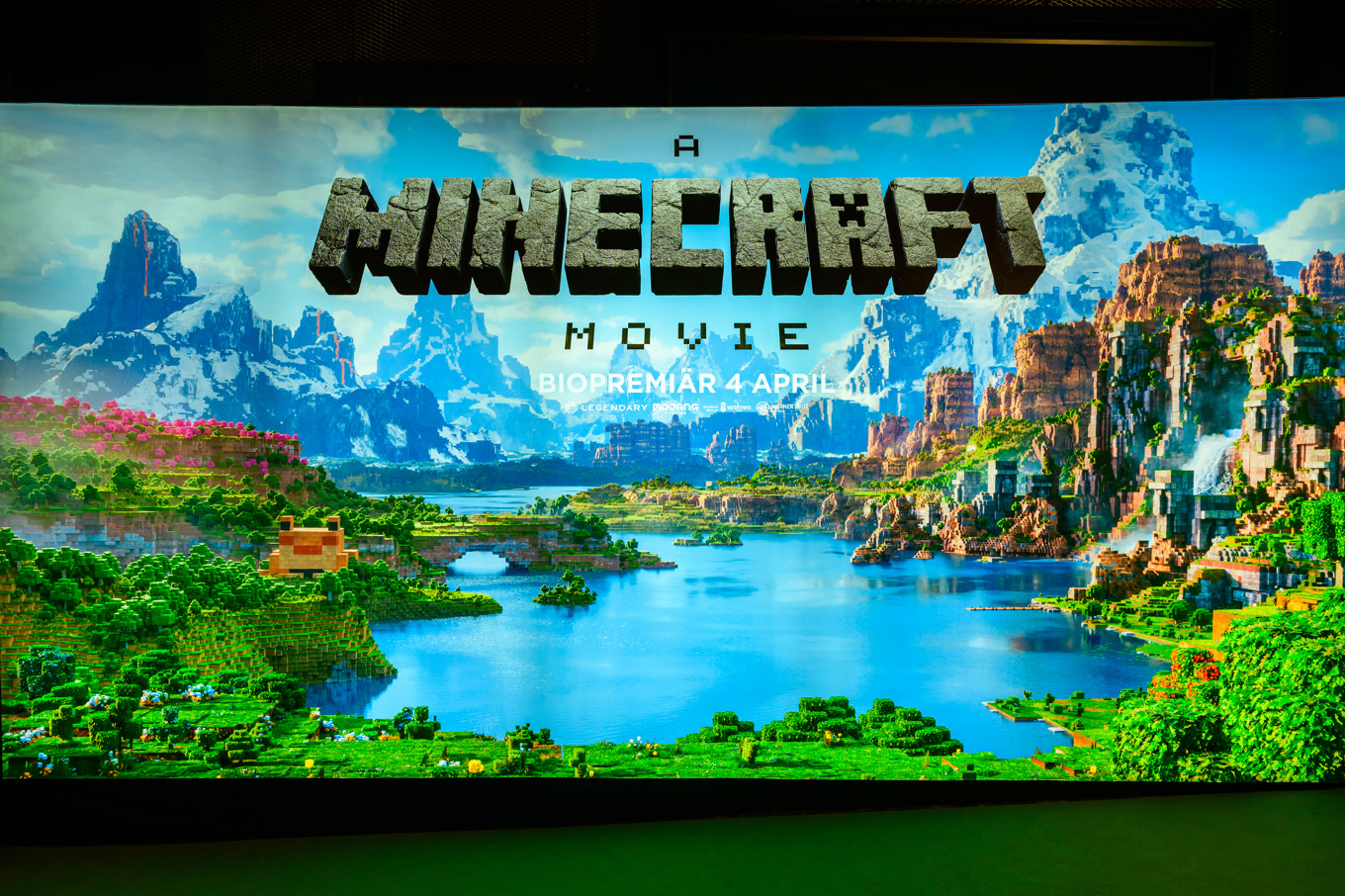 Bild från galapremiären av filmen "A Minecraft Movie" på Rigoletto den 4 april. Arkivbild. Foto: Magnus Lejhall/TT