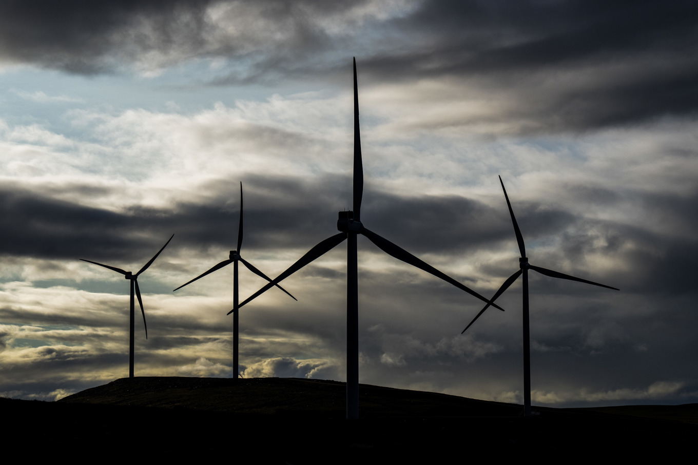 USA stoppar byggandet av en vindkraftspark i havet utanför New York. Arkivbild. Foto: Fredrik Varfjell/AP/TT