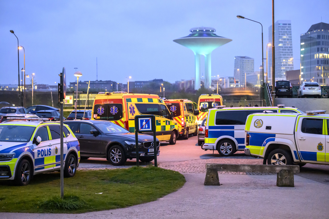 Fyra personer har skadats i en misshandel i Malmö. Foto: Johan Nilsson/TT