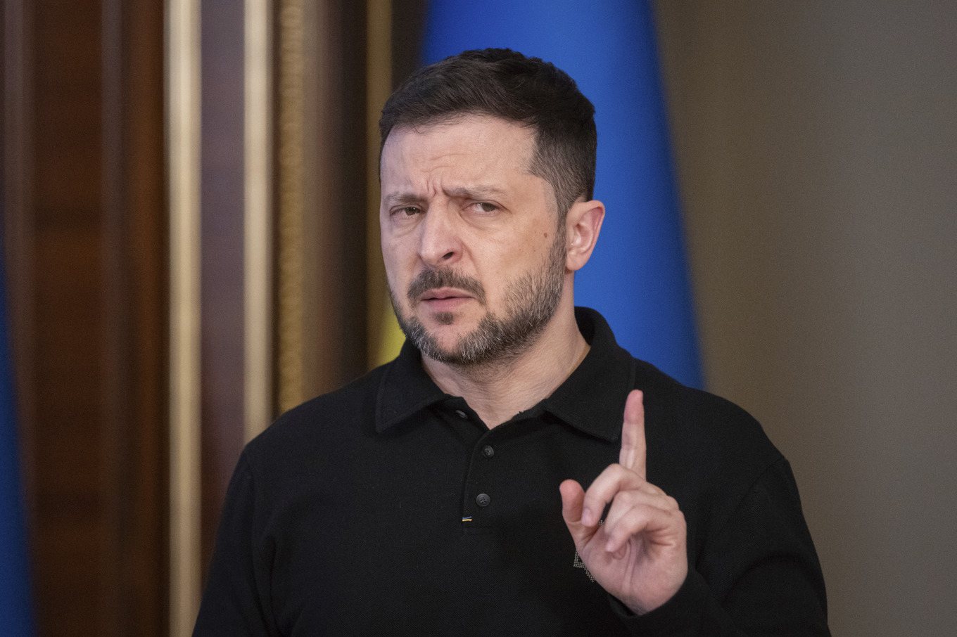 Volodymyr Zelenskyj. Foto: Efrem Lukatsky/AP/TT