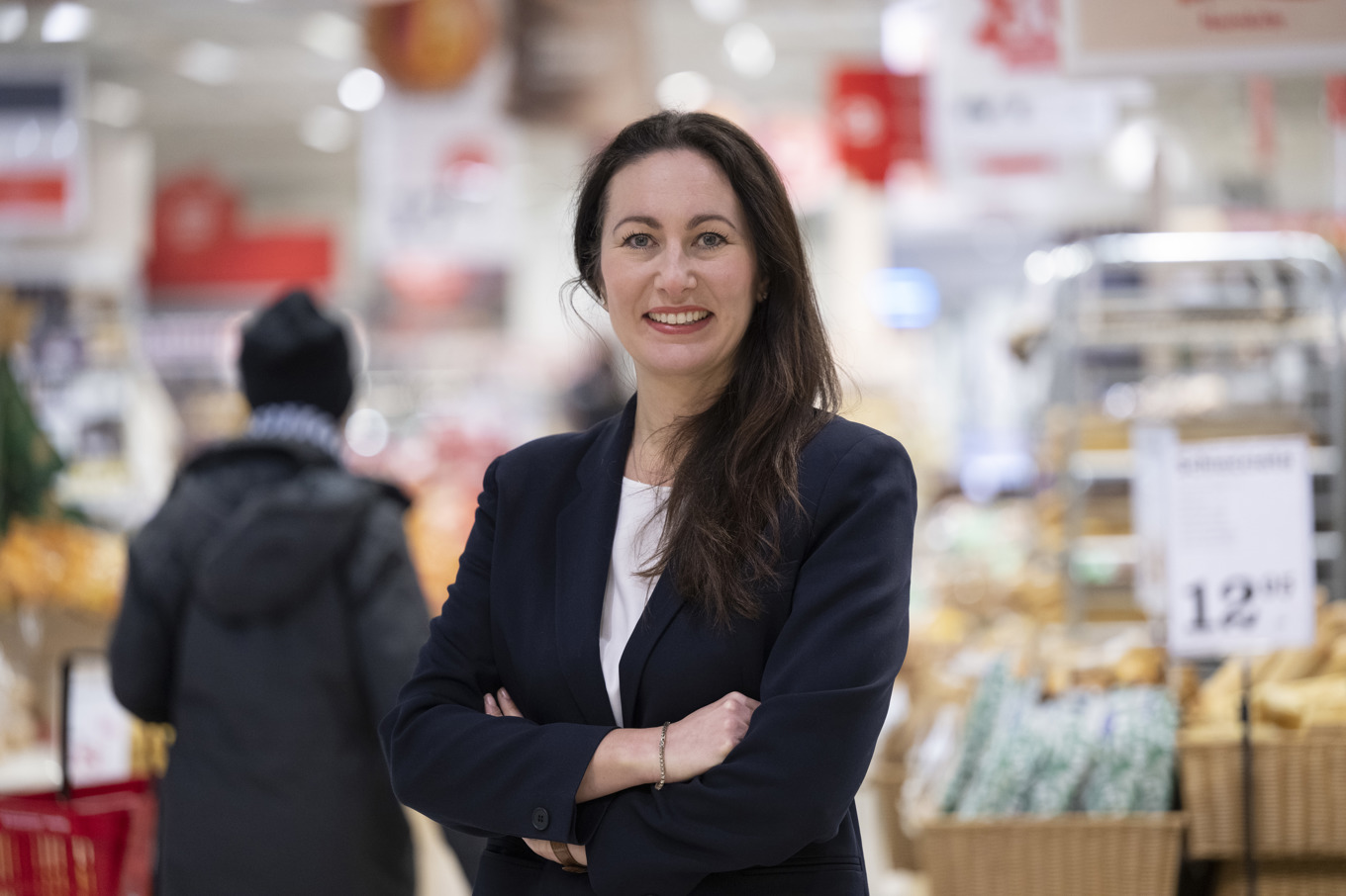 Axfoods vd Simone Margulies. Arkivbild. Foto: Fredrik Sandberg/TT