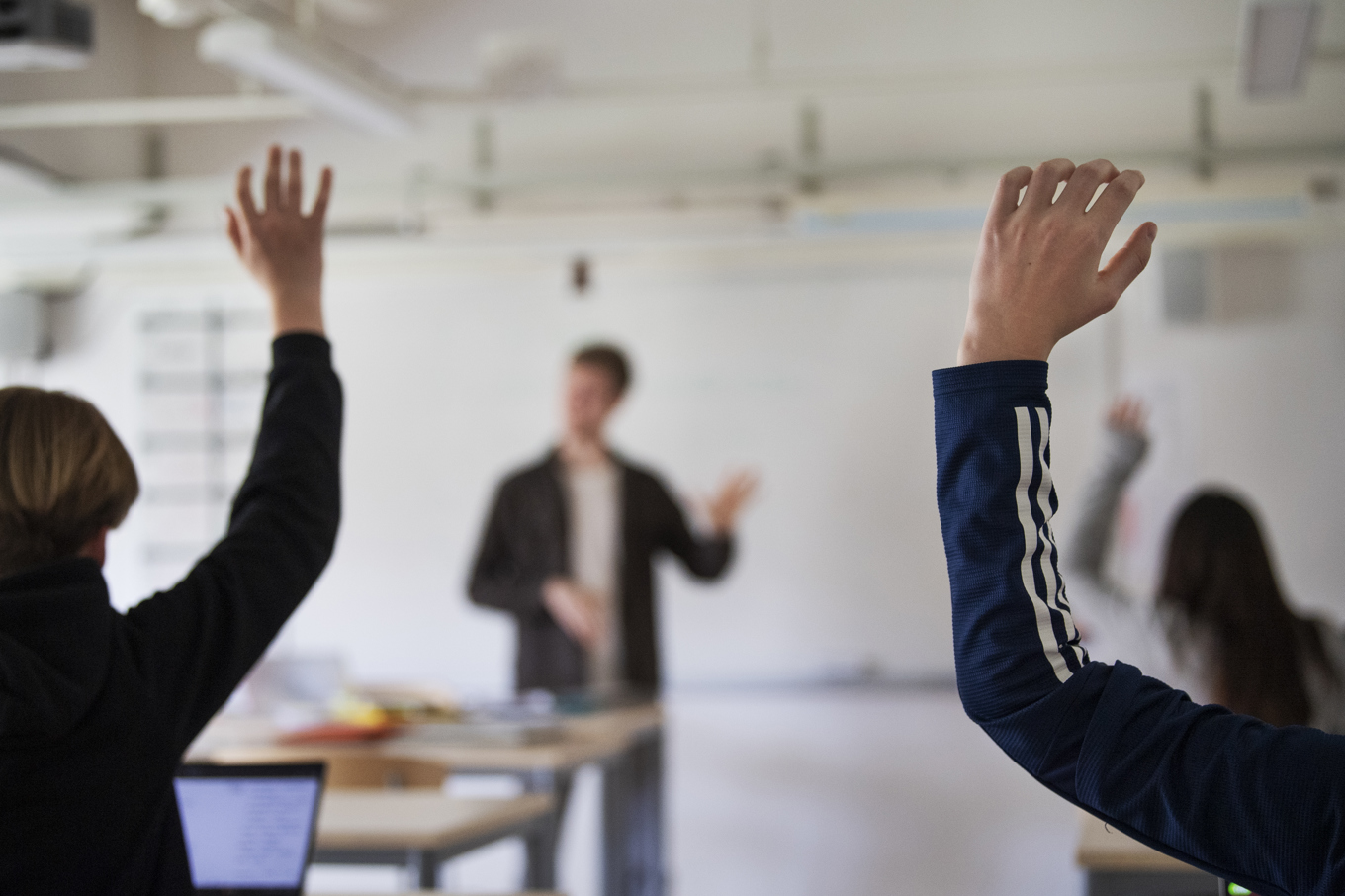 En tredjedel av alla elever som svarat på Skolverkets enkät upplever att de bara ibland, sällan eller aldrig får den hjälp de behöver i skolan. Arkivbild. Foto: Viktoria Bank/TT