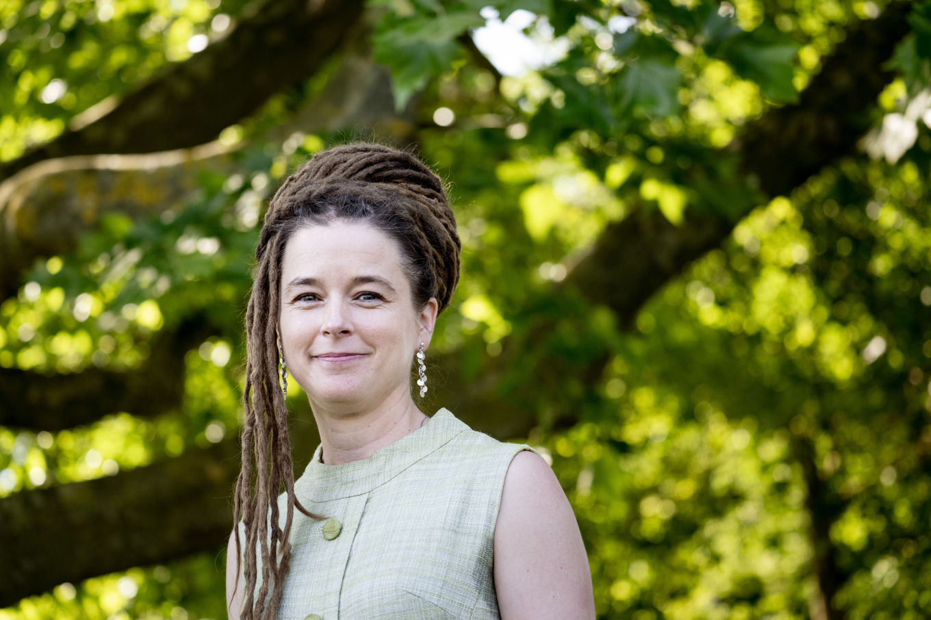 "Vi kan inte ha ett kulturliv som bygger på mecenater och sponsring, då kommer vi att få ett likriktat kulturliv som inte kommer att vara tillgängligt för alla", säger Amanda Lind (MP), som vill öka anslagen till kulturen. Arkivbild. Foto: Christine Olsson/TT