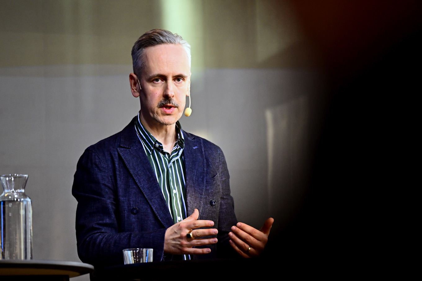 Andreas Gustavsson, chefredaktör på Dagens ETC, kommenterar domen mot Joakim Medin. Arkivbild. Foto: Magnus Lejhall/TT