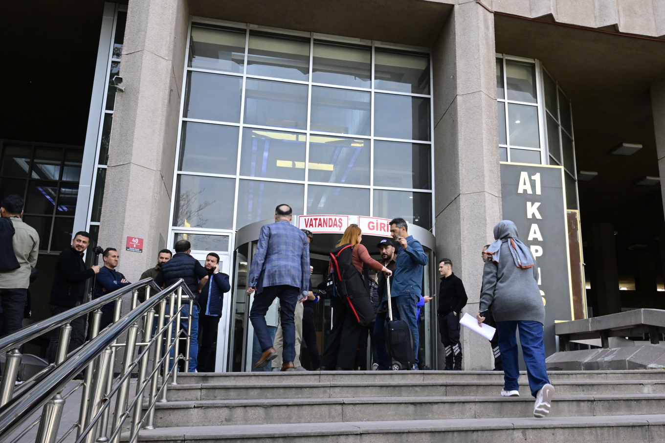 Rättegången mot journalisten Joakim Medin inleddes på onsdagen i Turkiets huvudstad Ankara. Foto: Jonas Ekströmer/TT