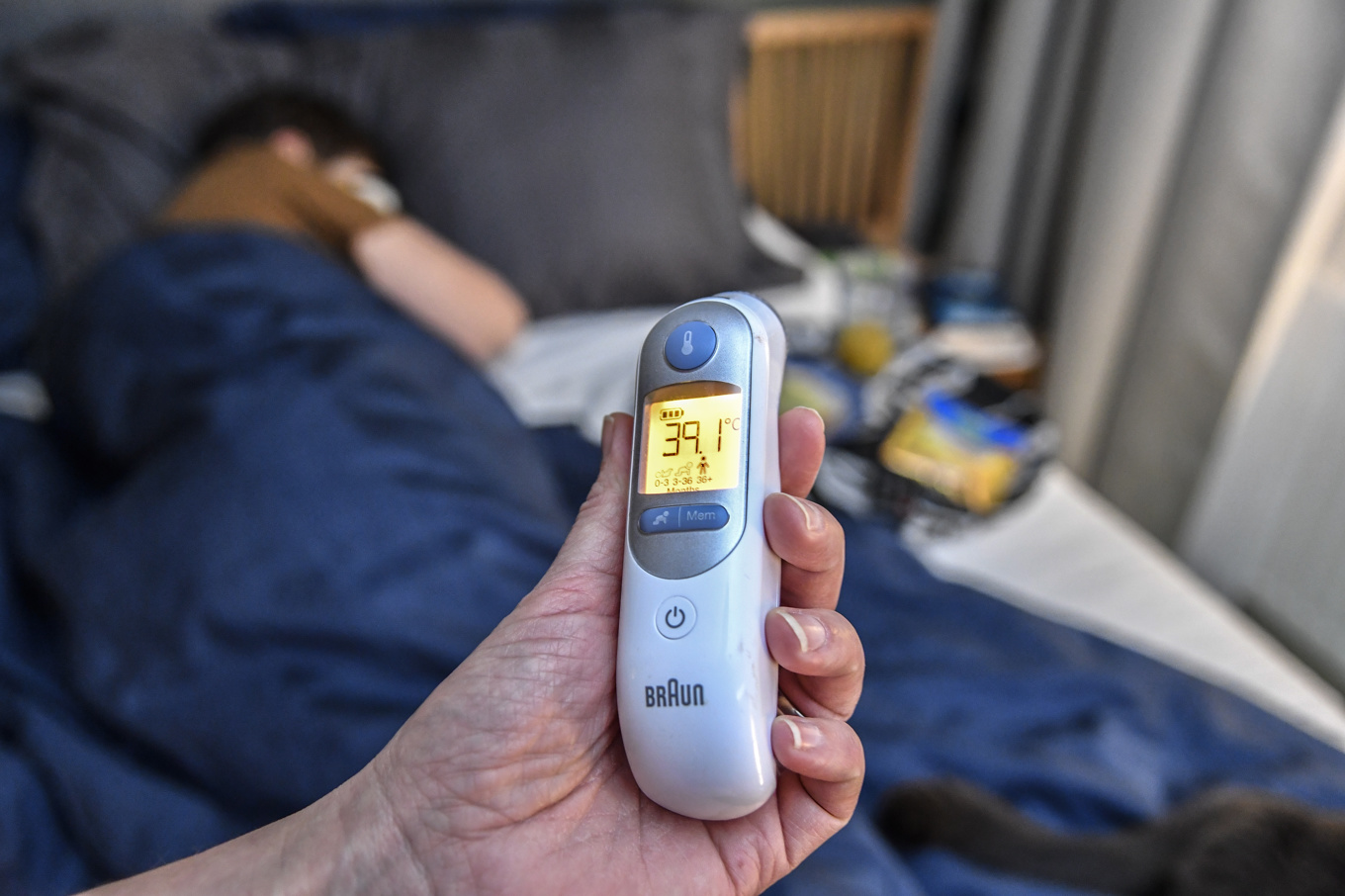 Antalet influensafall har minskat dramatiskt de senaste veckorna. Arkivbild. Foto: Anders Wiklund/TT