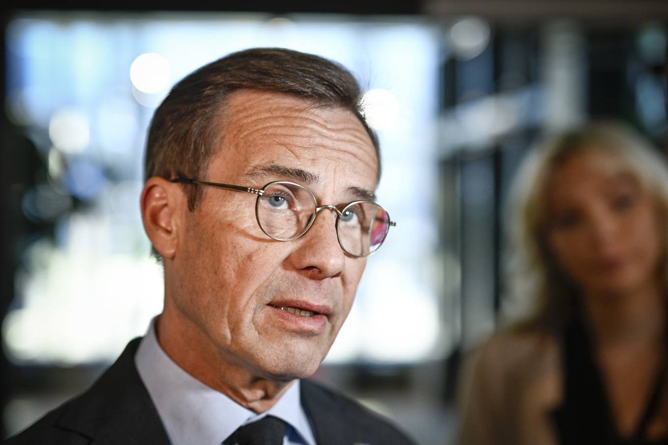 Statsminister Ulf Kristersson (M). Foto: Pontus Lundahl/TT