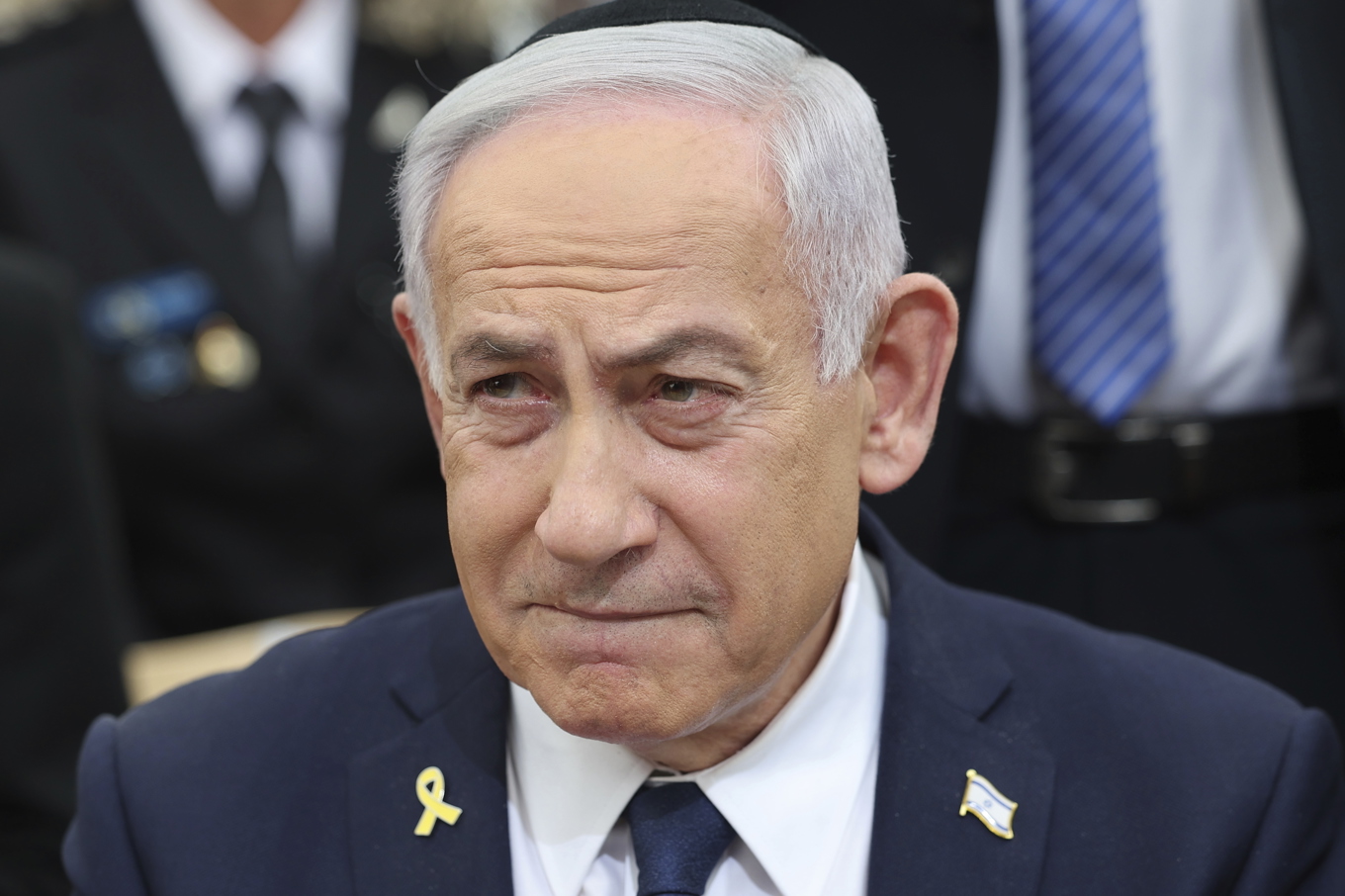 Israels premiärminister Benjamin Netanyahu riktar anklagelser mot Qatar. Arkivbild. Foto: Abir Sultan/AP/TT