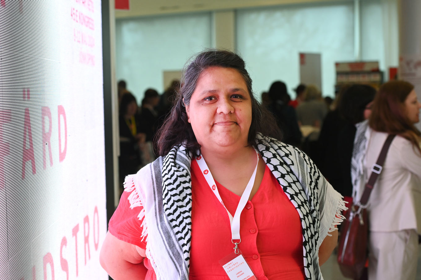 Lorena Delgado Varas vägrar att lämna sin riksdagsplats. Arkivbild. Foto: Anna Hållams / TT