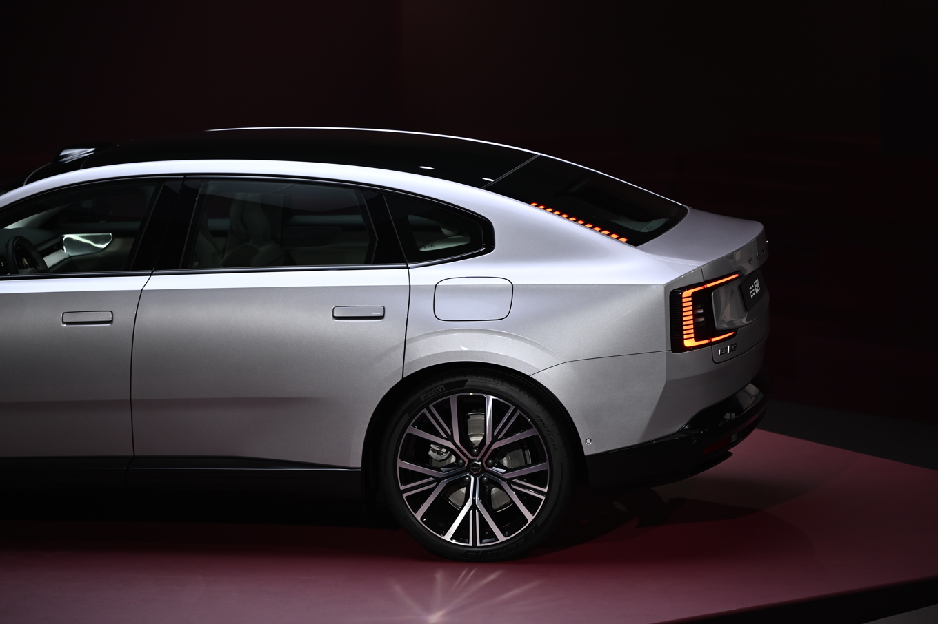 Volvos nya elbil ES90. Arkivbild. Foto: Anders Wiklund/TT