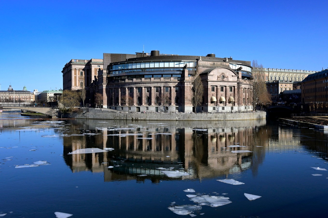 Riksdagshuset på Helgeandsholmen. Arkivbild Foto: Janerik Henriksson/TT