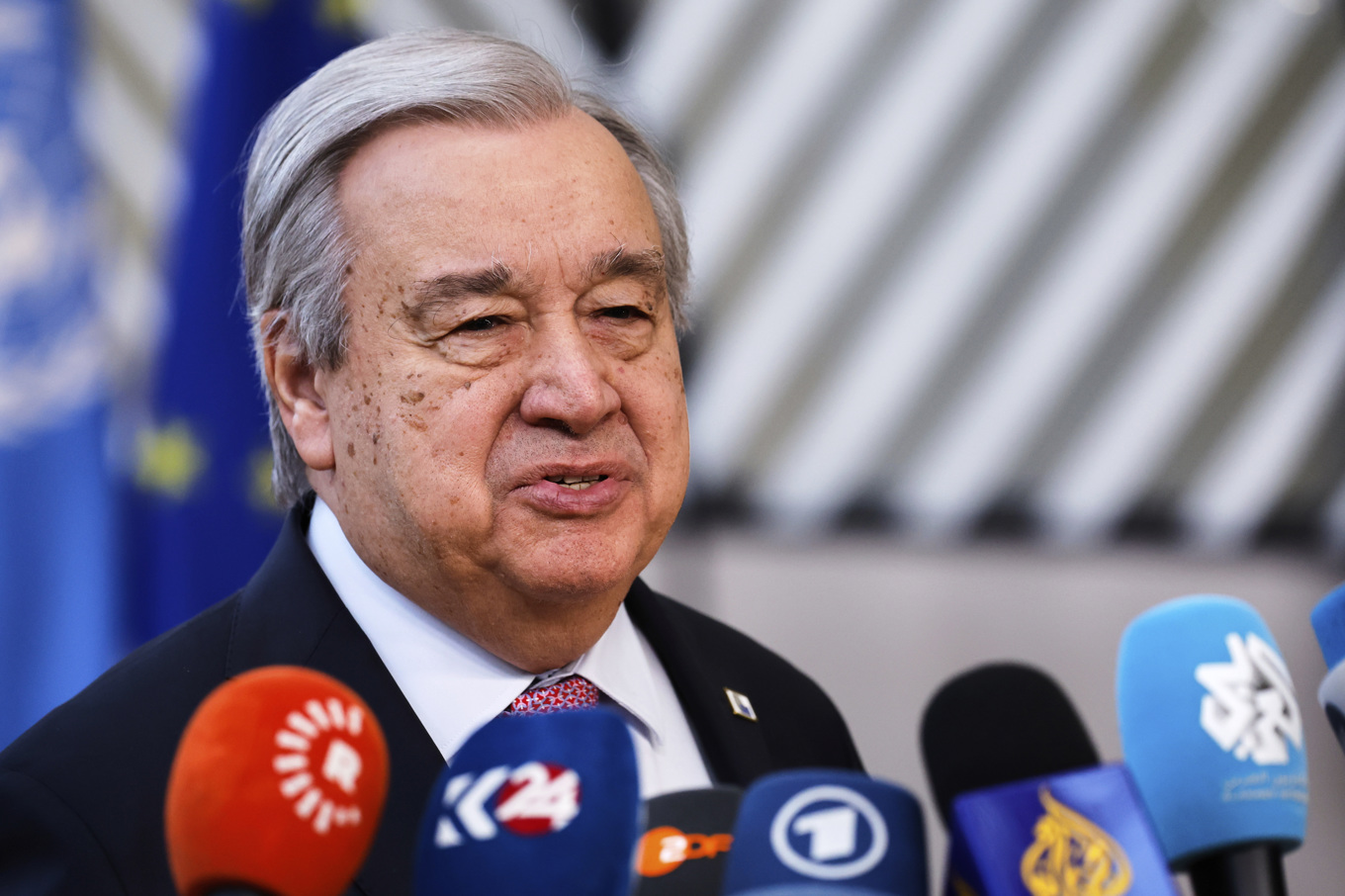 FN:s generalsekreterare António Guterres. Arkivbild. Foto: Geert Vanden Wijngaert/AP/TT