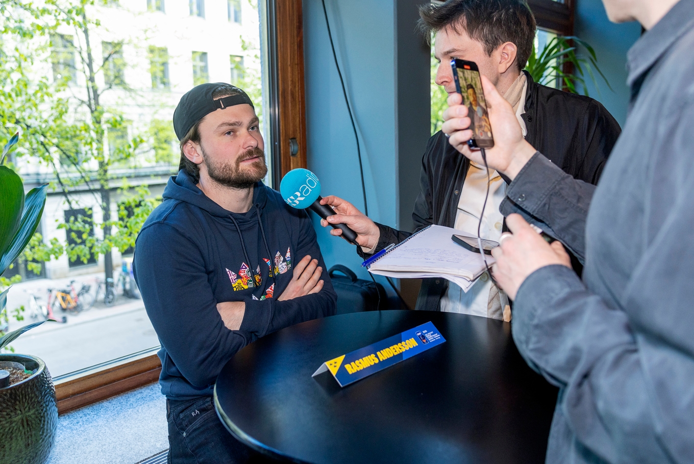 Rasmus Andersson blir lagkapten för Tre Kronor under hemma-VM. Foto: Stefan Jerrevång/TT