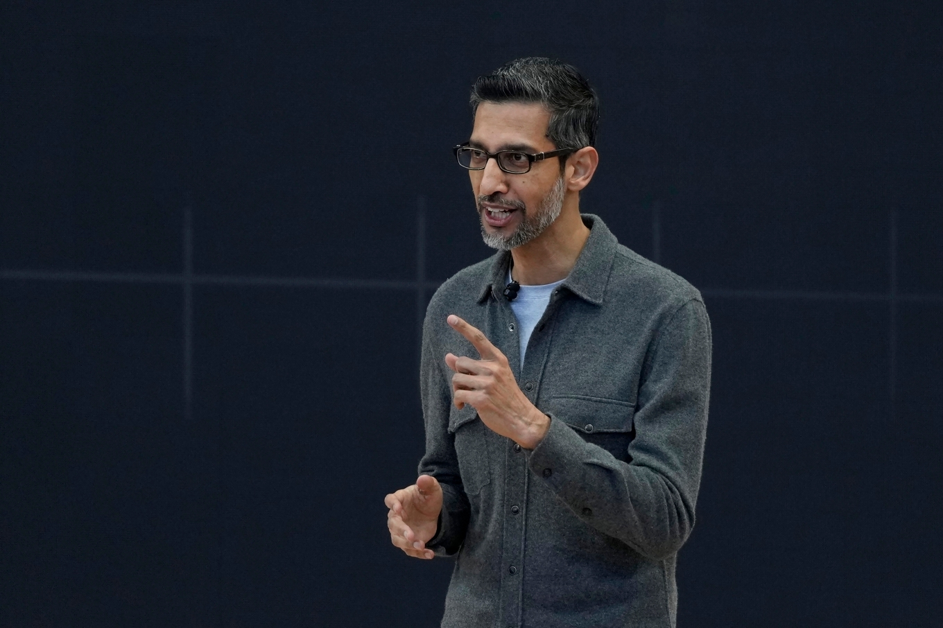 Sundar Pichai, vd för Googles moderbolag Alphabet. Arkivbild. Foto: Jeff Chiu/AP/TT
