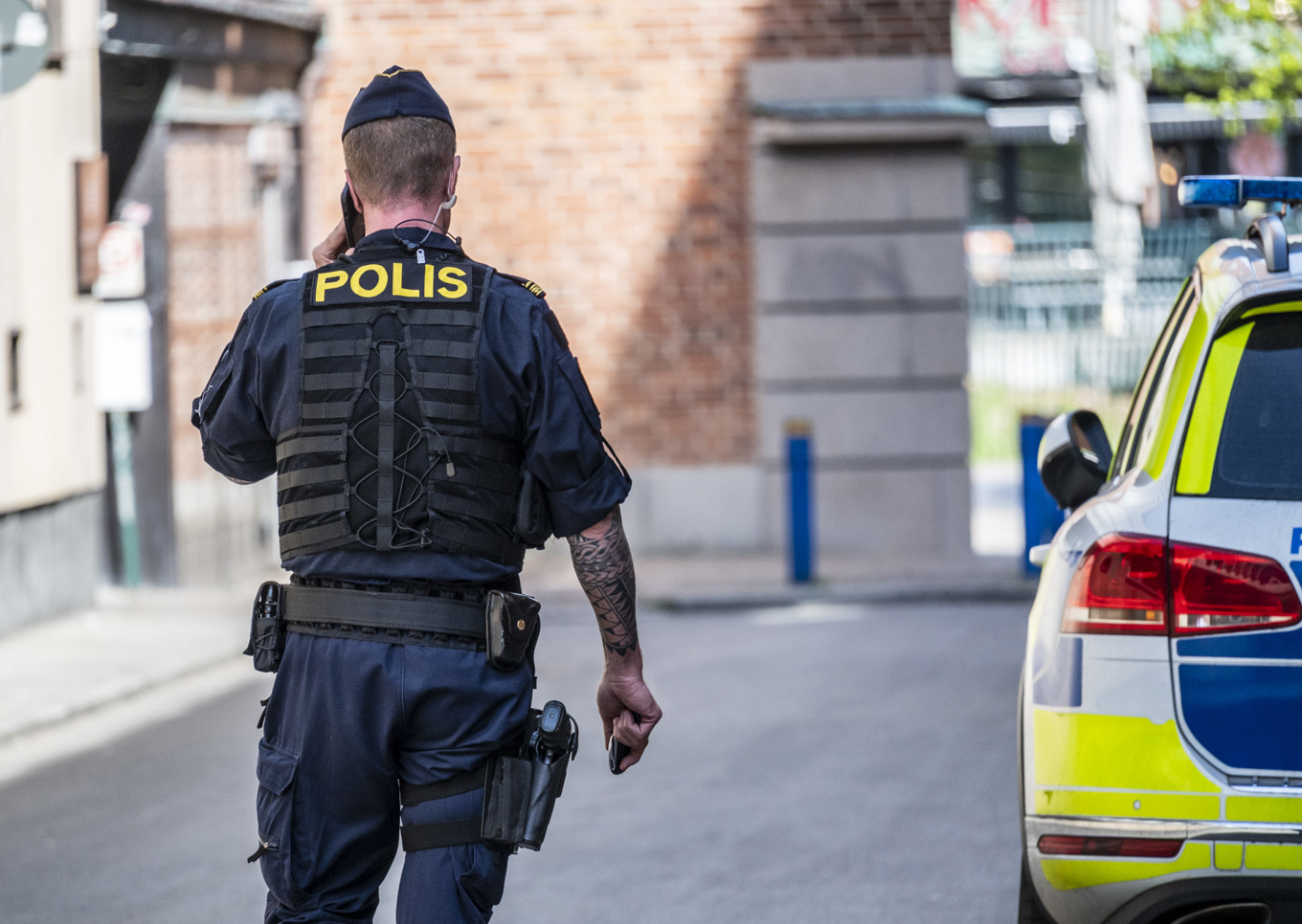En övning i pågående dödligt våld kunde ha slutat illa eftersom polisen inte hade informerats. Arkivbild. Foto: Johan Nilsson / TT