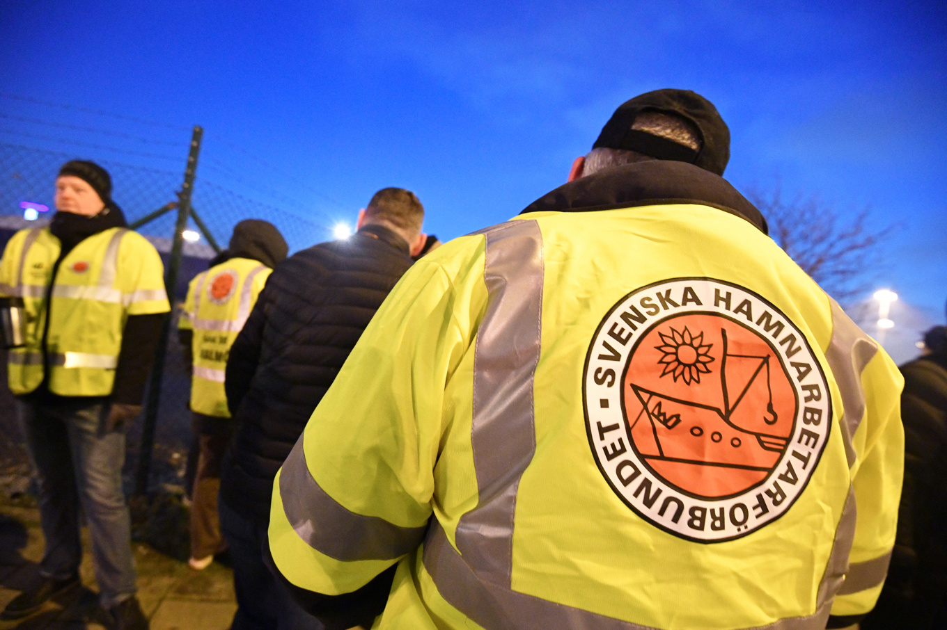 Hamnarbetarförbundet varslar om strejk. Arkivbild. Foto: Johan Nilsson/TT