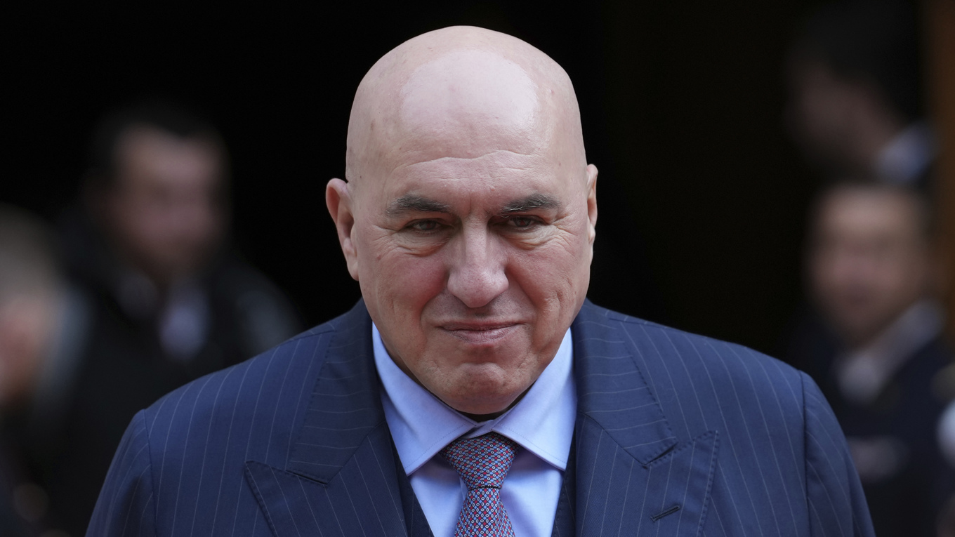 Italiens försvarsminister Guido Crosetto. Arkivbild. Foto: Aurelien Morissard/AP/TT