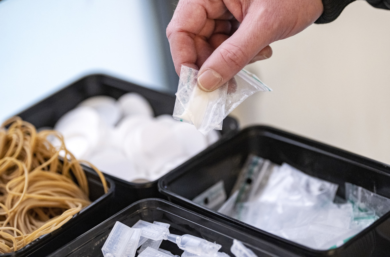 Danmark vill avkriminalisera droger för samhällets mest utsatta. Arkivbild. Foto: Johan Nilsson/TT