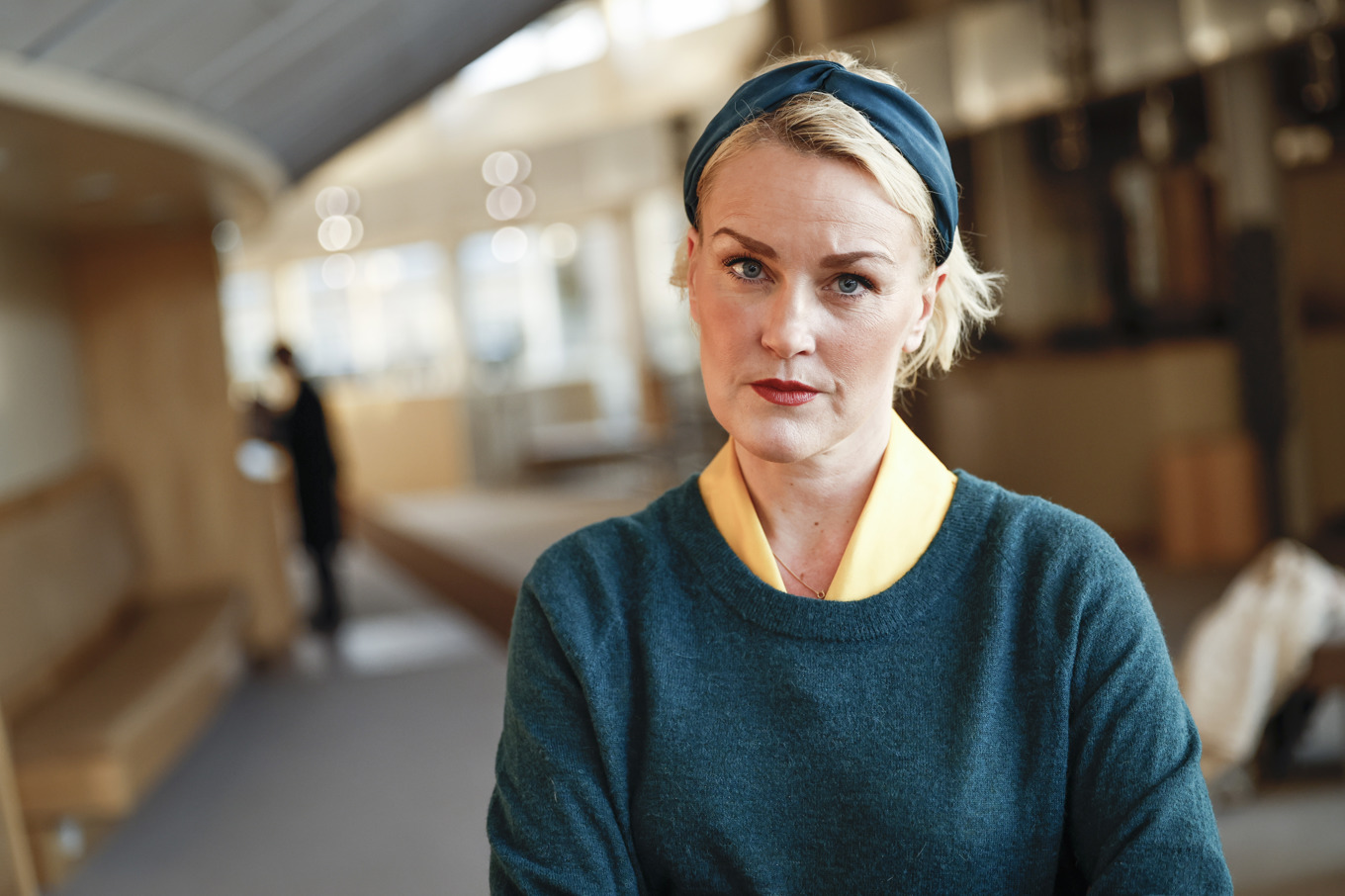 Olga Persson, ordförande för riksförbundet Unizon, anser att det är livsfarligt att barn blir kvar hos förövaren när den utsatta föräldern får skyddat boende. Arkivbild. Foto: Fredrik Persson/TT