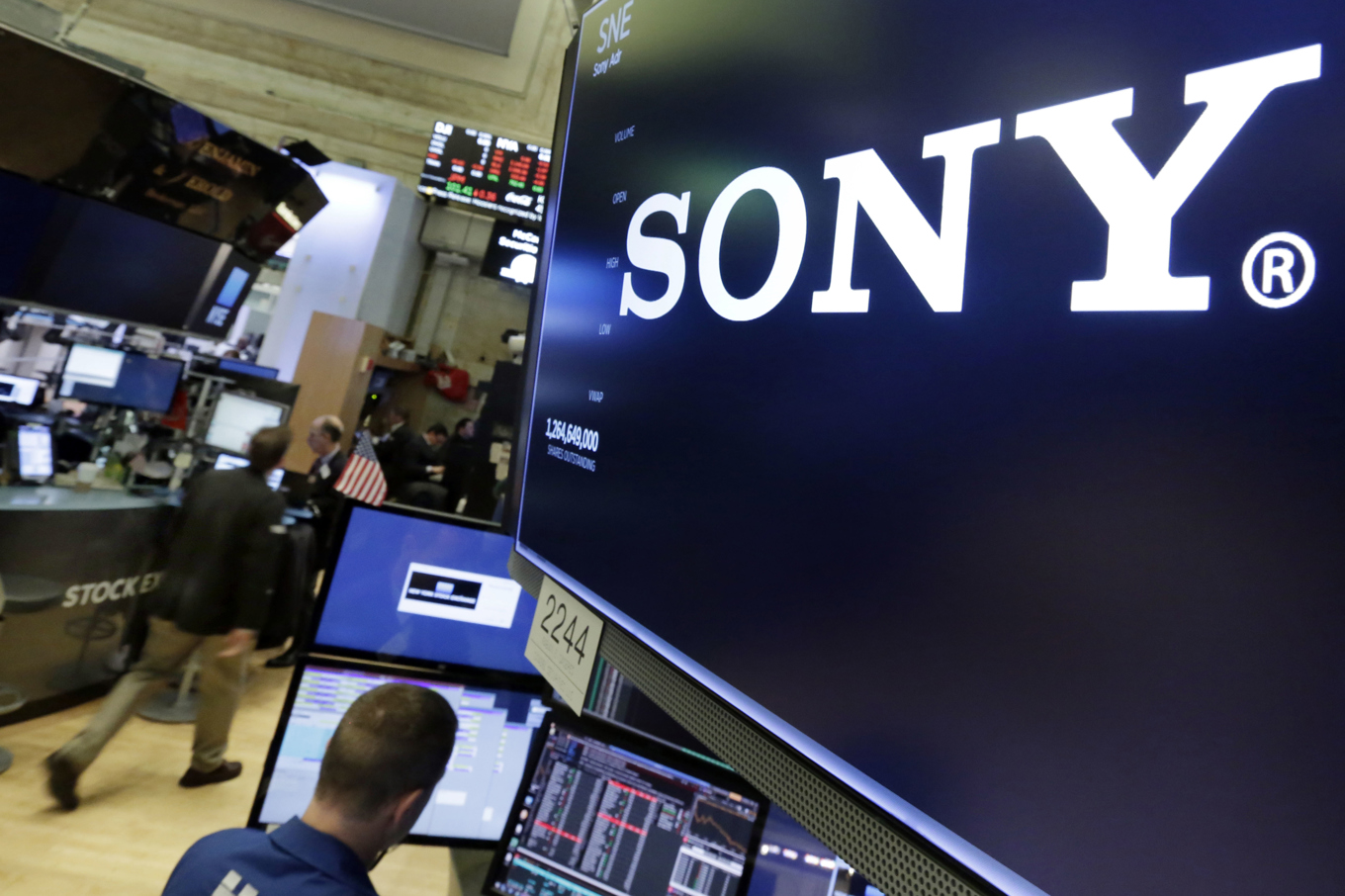 Goda tider för Sony. Arkivbild. Foto: Richard Drew/AP/TT