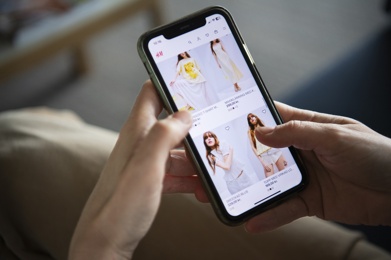Det var framförallt e-handeln som gick bra under april. Arkivbild. Foto: Viktoria Bank/TT