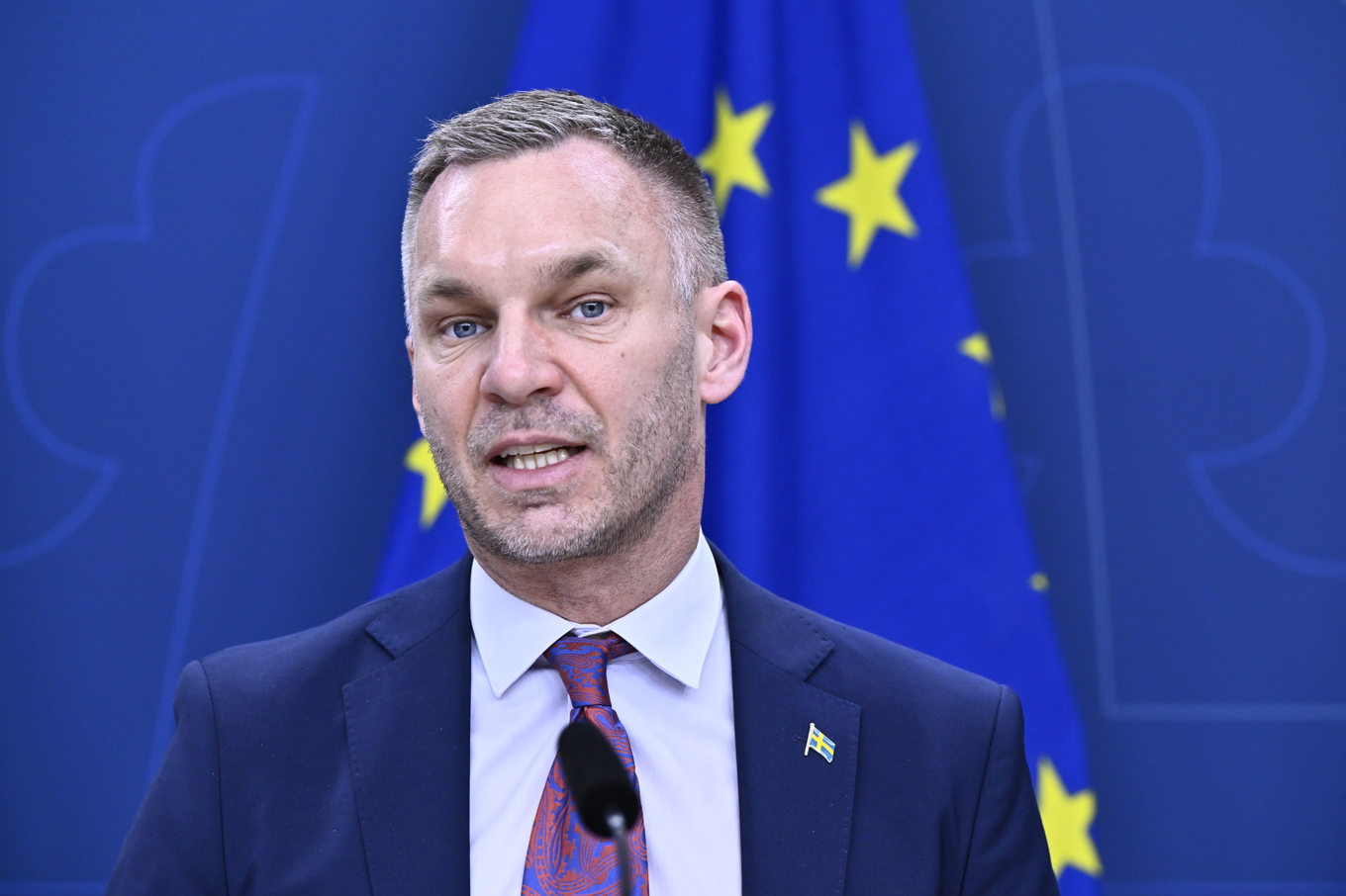 Civilminister Erik Slottner (KD). Arkivbild. Foto: Christine Olsson/TT