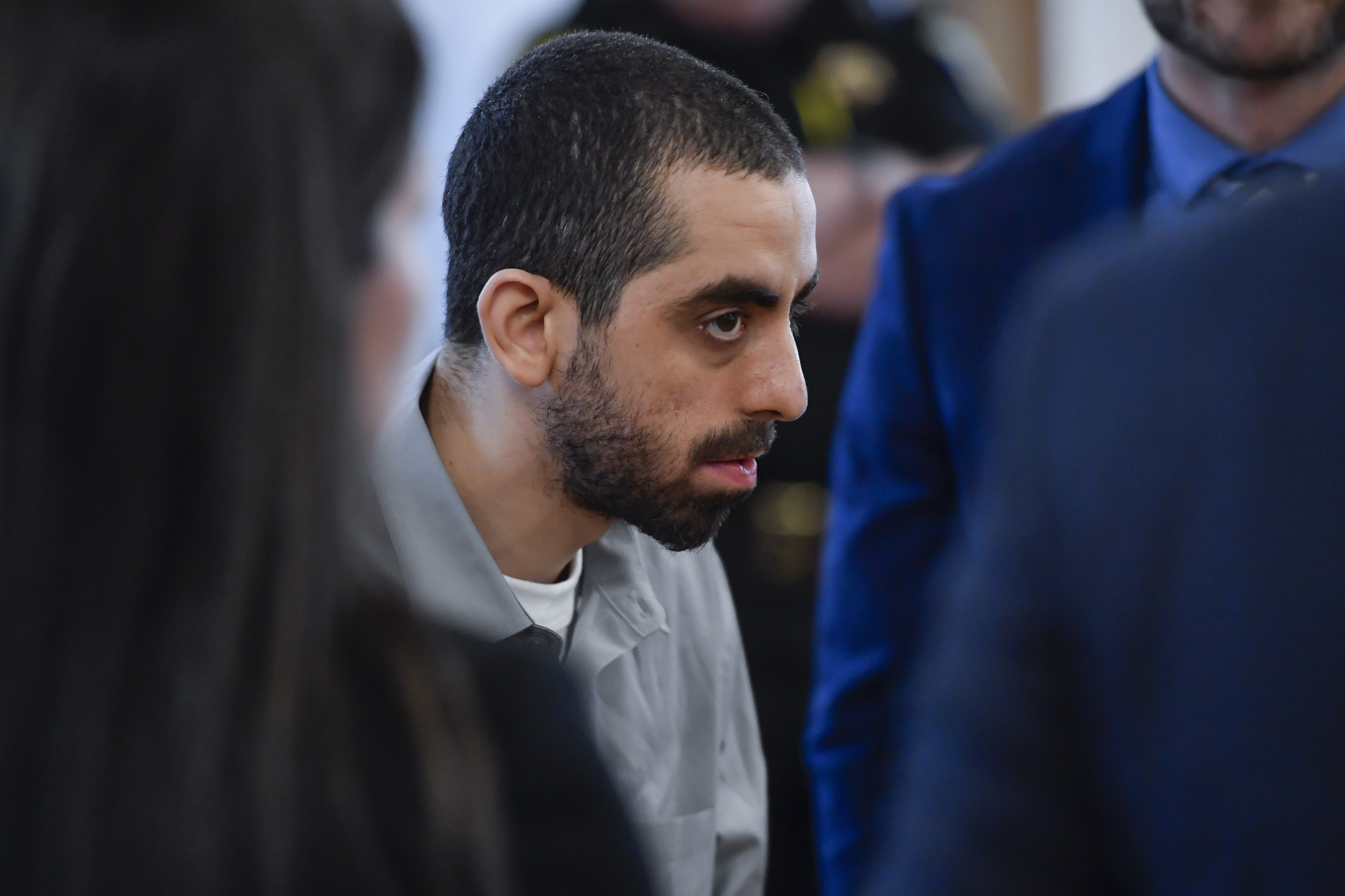 Hadi Matar döms till fängelse i 25 år. Arkivbild. Foto: Adrian Kraus/AP/TT