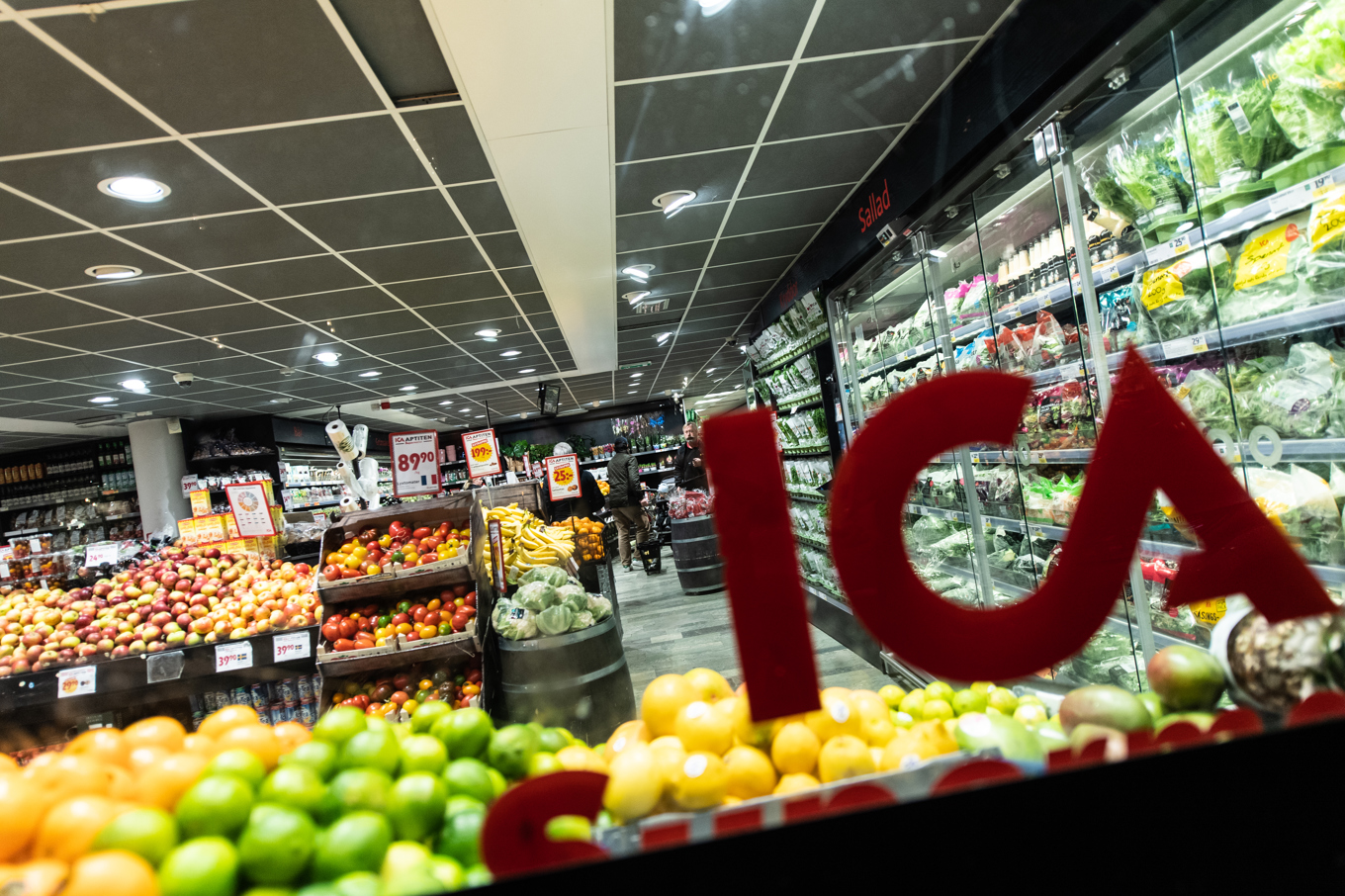 Ica hade under söndagen tekniska problem i sina butiker över hela landet. Arkivbild. Foto: Amir Nabizadeh/TT