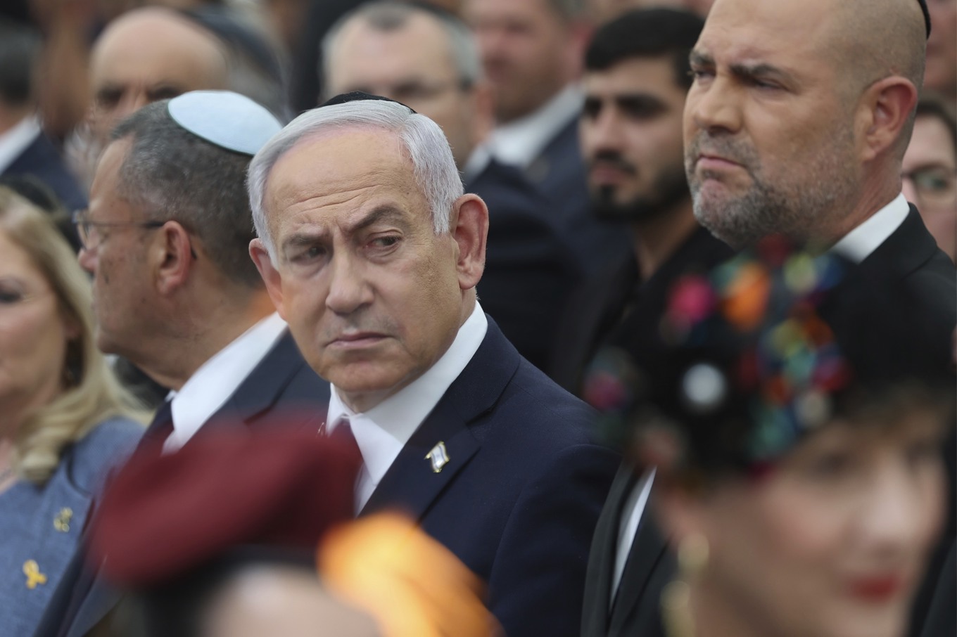 Israels premiärminister Benjamin Netanyahu i slutet på april i Jerusalem. Foto: Abir Sultan/AP/TT